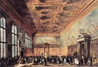 Francesco Guardi - Audience Granted by the Doge